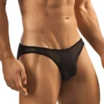Men’s Breathable Transparent Mesh Briefs