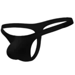 Men’s Comfy Thong Brief in Black – Ultra-Soft Micro Modal