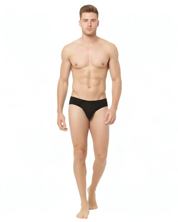 argyle printed micro modal men's thongs