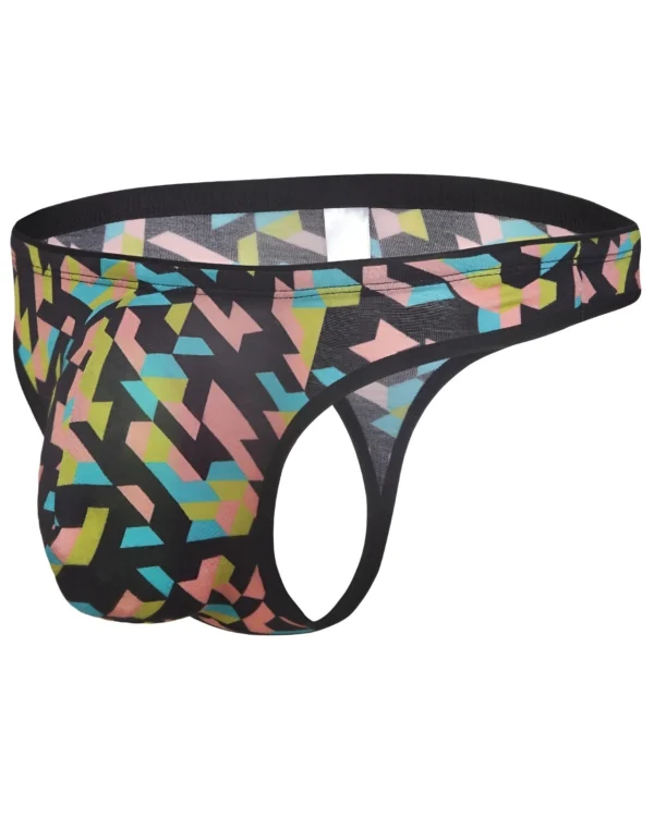 Argyle Printed Micro Modal Men's Thongs