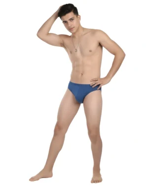 Men’s Micro Modal Bikini Briefs – Airforce Blue