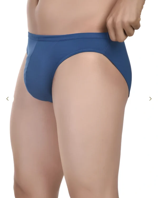 men’s micro modal bikini briefs – airforce blue