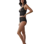 Fabura Black Bra & Panty Lingerie Set