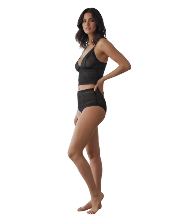 Fabura Black Bra & Panty Lingerie Set