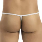 mens cotton spandex g string pouch underwear – blue