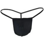 mens cotton spandex g string pouch underwear – blue