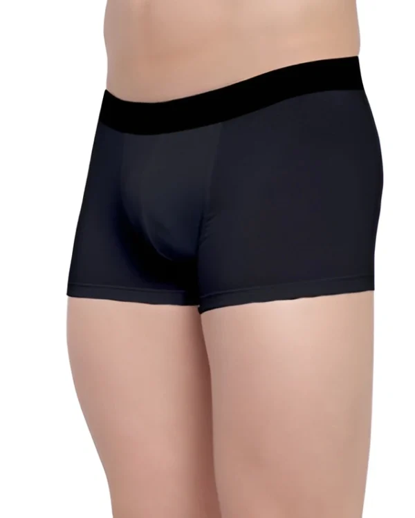 Men’s Micro Modal Black Trunks