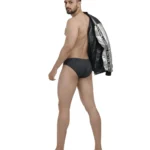 men’s printed low rise cotton lycra briefs