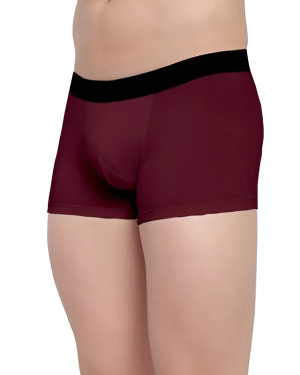 Maroon Micro Modal Underwear For Men