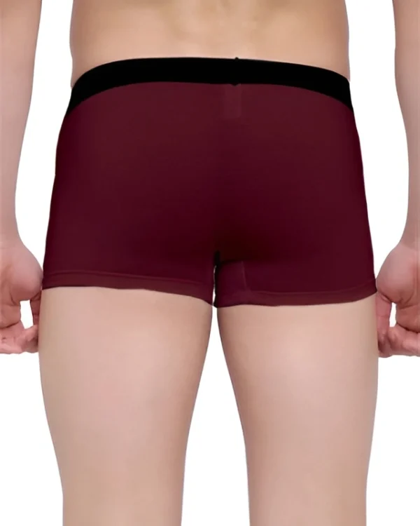 Maroon Micro Modal Underwear For Men
