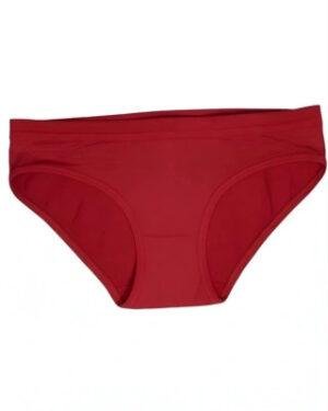 Womens Red Micro Modal Panty