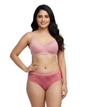 Womens Purple Tie Dye Bamboo Panty