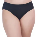 Womens Black Micro Modal Panty