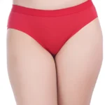 Womens Red Micro Modal Panty