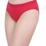 Womens Red Micro Modal Panty