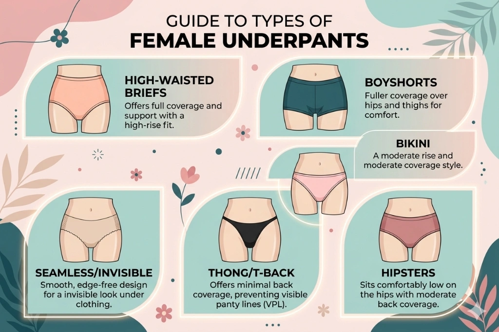 Types of Female Underpants
